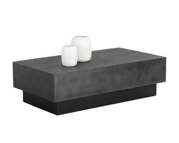 BLAKELY COFFEE TABLE - GUNMETAL