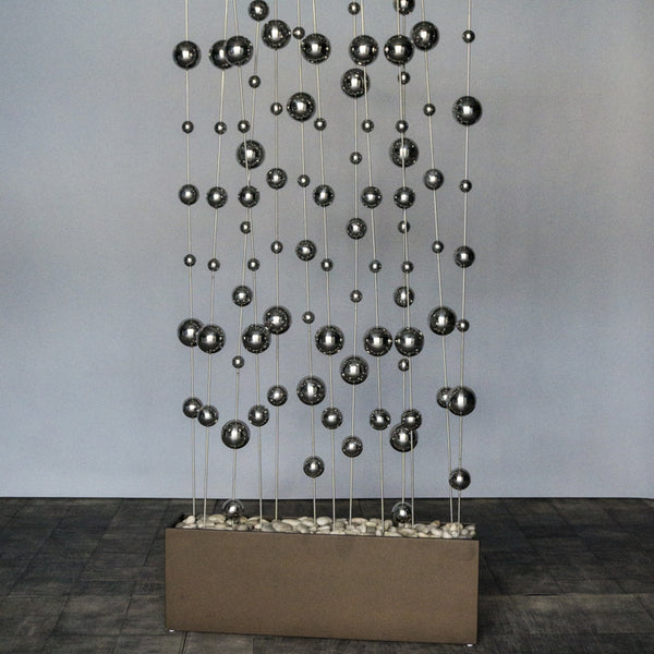 Ball Sway in Custom Rectangle Planter (polished wh