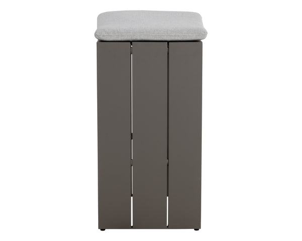 VERIN BARSTOOL - WARM GREY - GRACEBAY LIGHT GREY