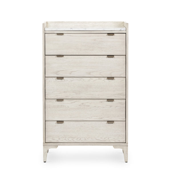 Viggo Tall Dresser In Vintage White Oak