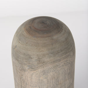Knox Medium Gray-Wash Wood Decorative Object