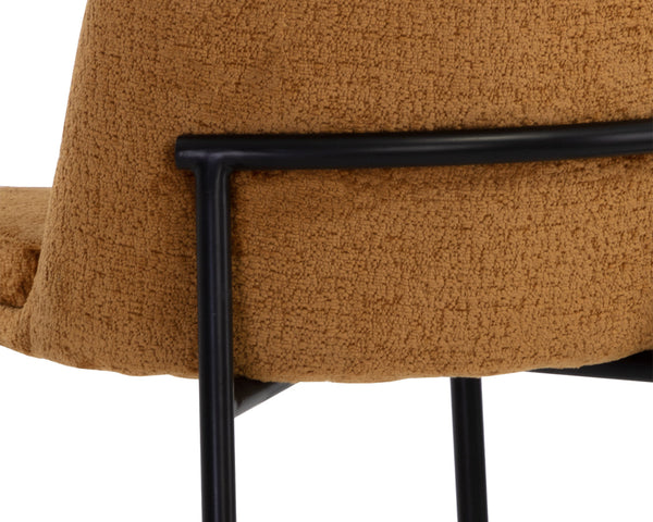 ZEKE COUNTER STOOL - BLACK - BERGEN MARMALADE
