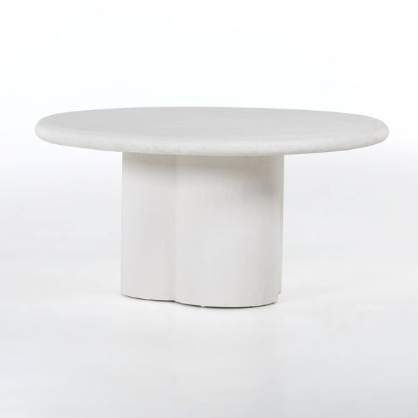Grano Dining Table In Plaster Molded Concrete