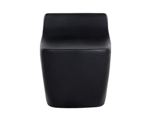 LEDGER STOOL - BLACK