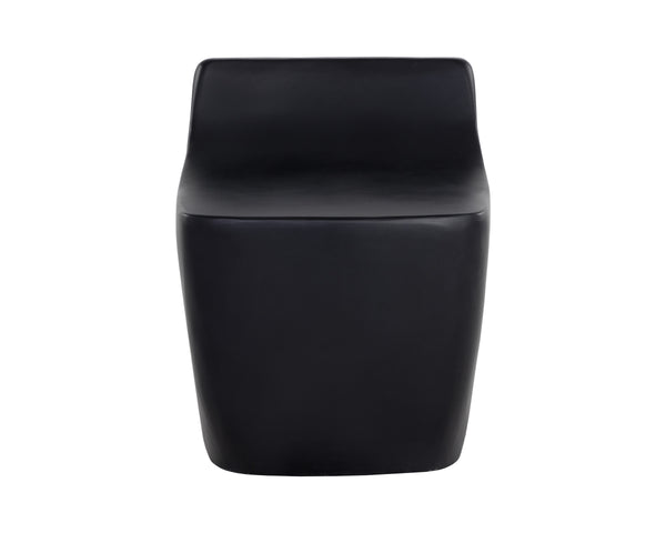 LEDGER STOOL - BLACK