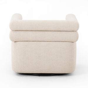 Evie Swivel Chair In Hampton Cream