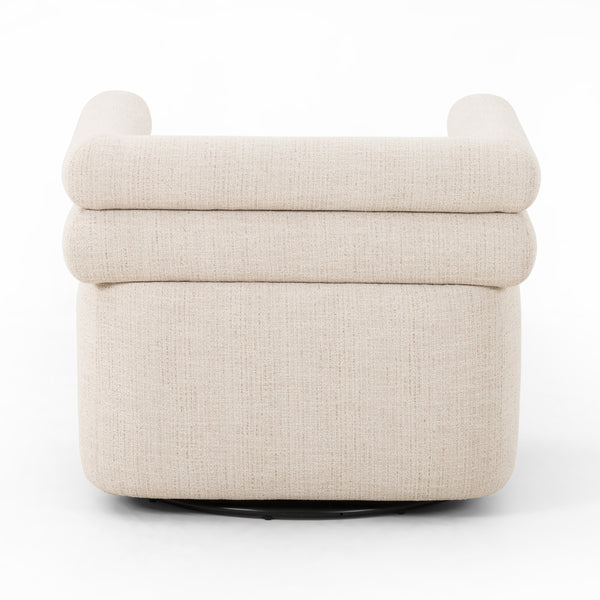 Evie Swivel Chair In Hampton Cream