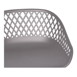 Piazza Outdoor Counter Stool Grey - Set of 2