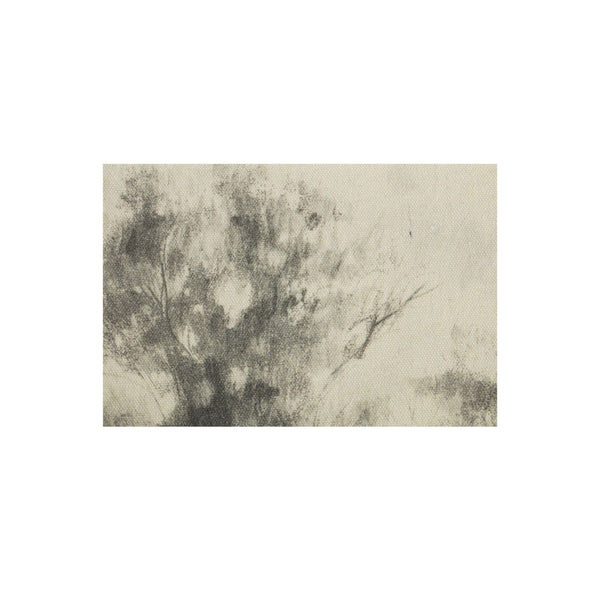 Briar Framed Print on Linen with Wood Frame