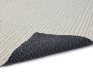 DEVA HAND-WOVEN RUG - IVORY - 10' X 14'