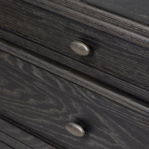 Toulouse Chest - Distressed Black