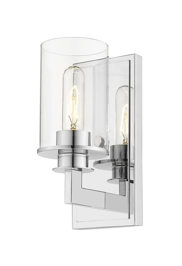 Savannah 1 Light Wall Sconce in Chrome Finish