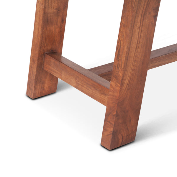 Savannah 75" Gathering Table, Cinnamon Brown