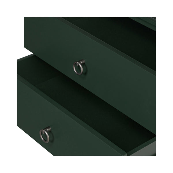 Reagan Nightstand with Metal Handles