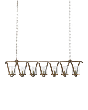 Maximus Grande Chandelier In Pyrite Bronze