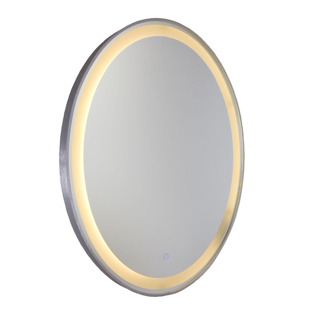 Reflections AM300 Mirror in Brushed Aluminum