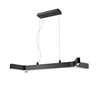 Arcano 5 Light Pendant in Matte Black Finish