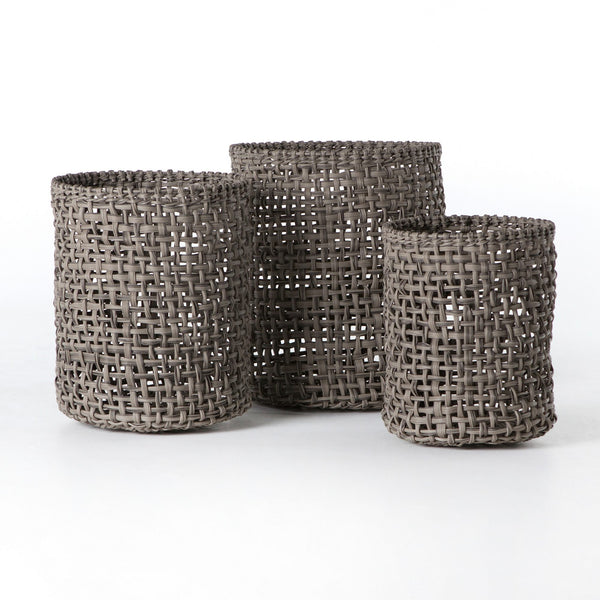 Natural Baskets (set Of 3)