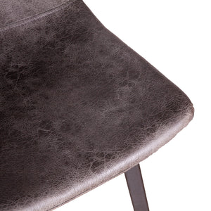 Sam Bar Chair, Charcoal