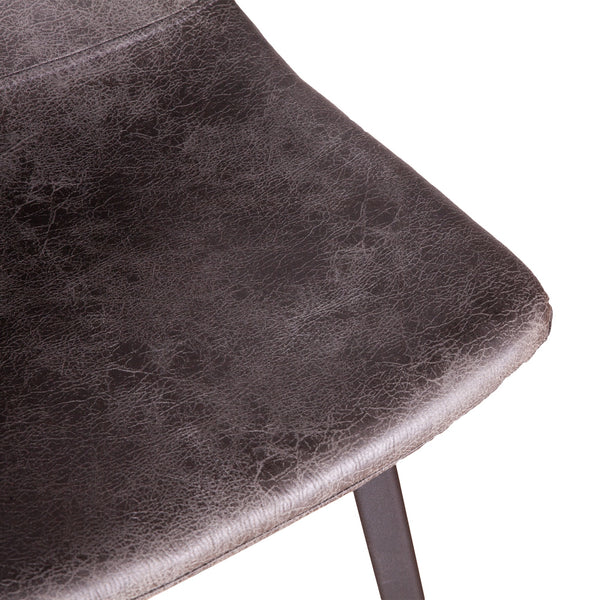 Sam Bar Chair, Charcoal