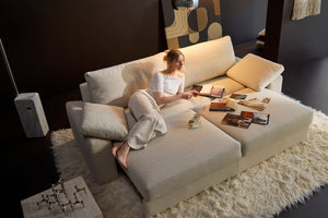 VILANDER SOFA BED, CUSHION ARMS, 57"X79"