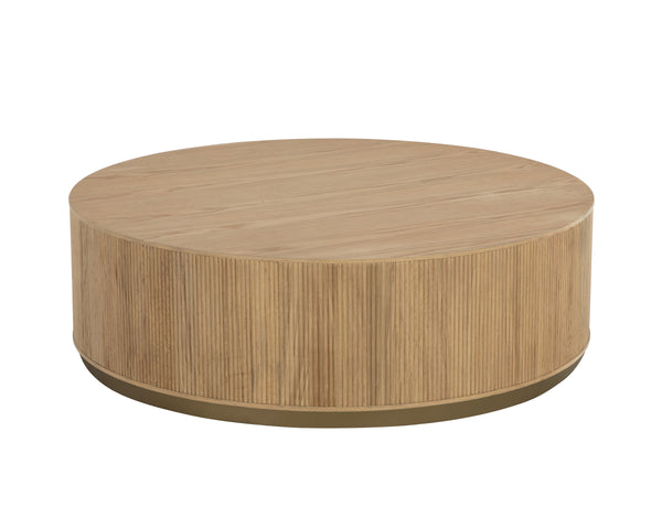 KALLA COFFEE TABLE - RUSTIC OAK