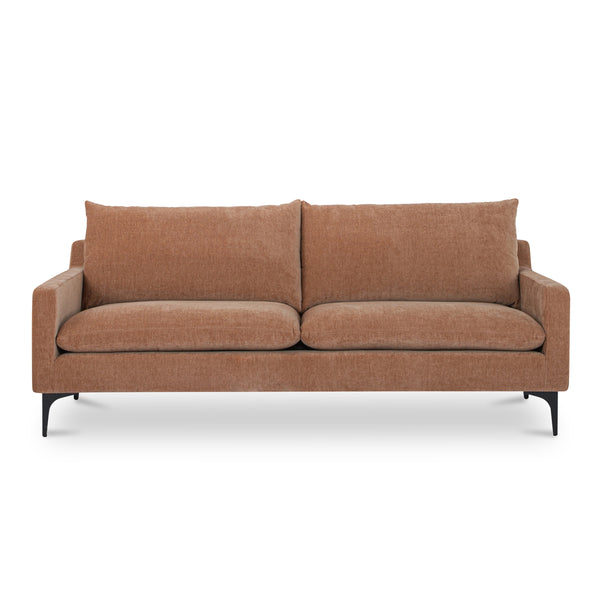 Paris Heritage Pink Sofa with Steel Legs