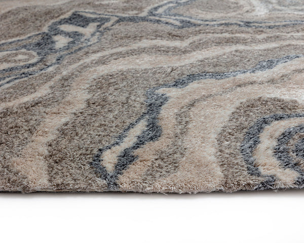 LORETTO HAND-TUFTED RUG - NATURAL - 5' X 8'