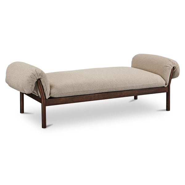 Cardero Daybed with Spindle Detailing in Beige