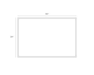 COOL EMBRACE - 60" X 40" - GOLD FLOATER FRAME