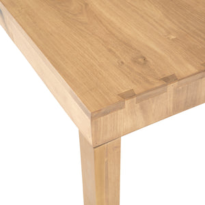 Isador Dining Table In Dry Wash Poplar