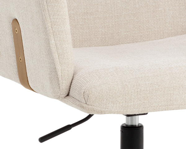 KALEV OFFICE CHAIR - CHACHA CREAM