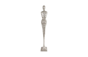 Skinny Chiseled Female, Silver Leaf