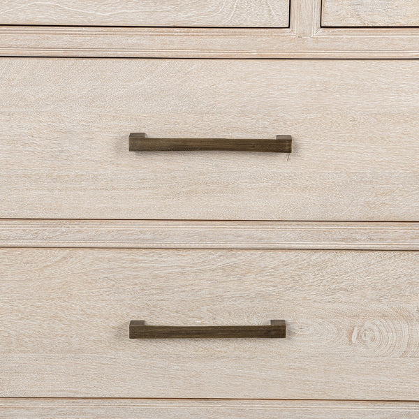 Westmont Solid Wood 9-Drawer Dresser - Creamwood
