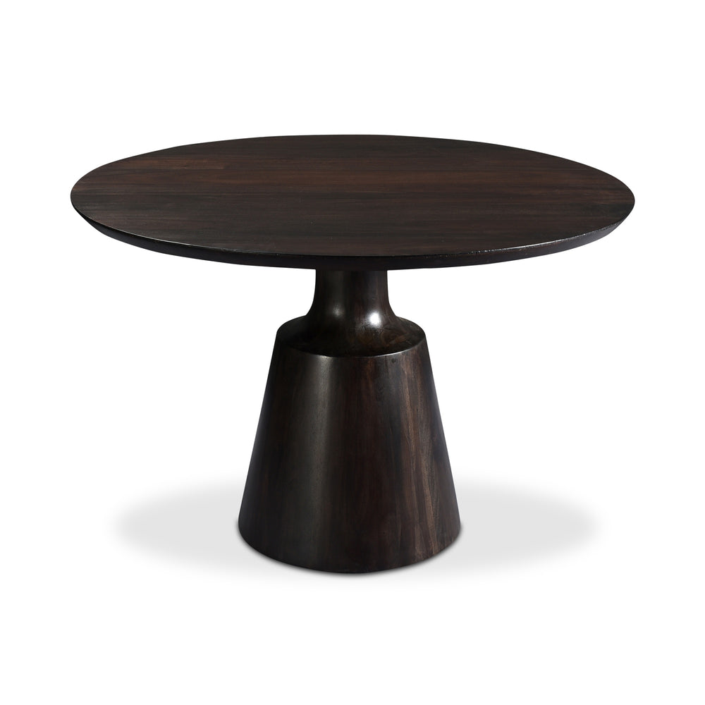 Moe's Myron Dining Table in Dark Brown Sheesham