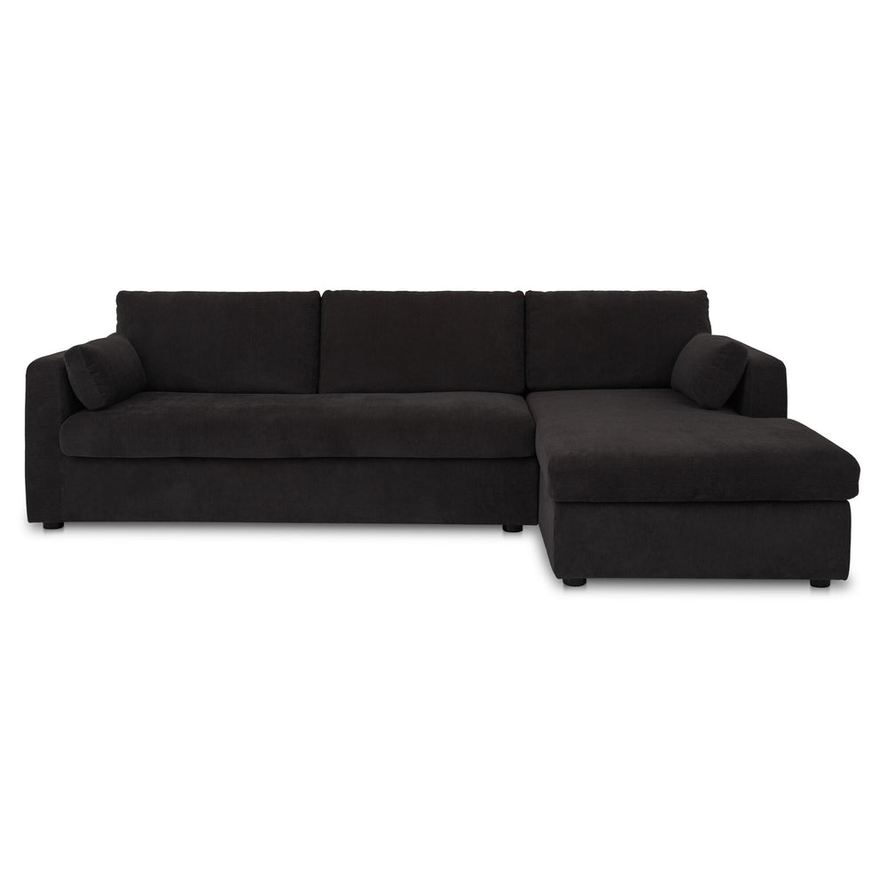 Moe's Burrow Sleeper Sectional with Storage Chaise