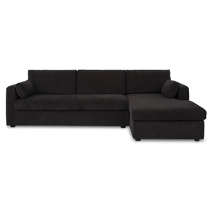 Moe's Burrow Sleeper Sectional with Storage Chaise