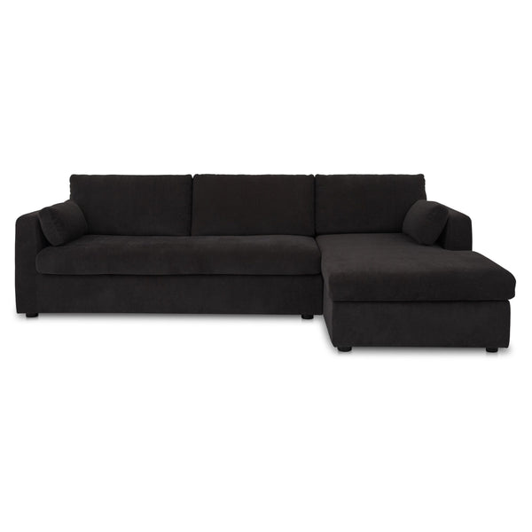 Moe's Burrow Sleeper Sectional with Storage Chaise