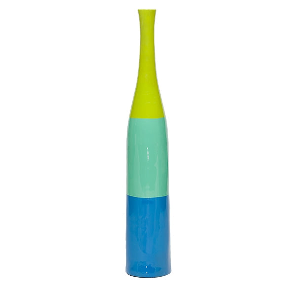 Cardboard Sculpture Bottle Vase, 39"H