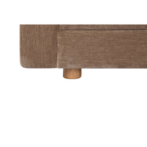 Bryn Sectional Right Camel with Oak Legs