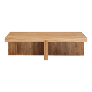Moe's Folke Rectangular Coffee Table in Natural