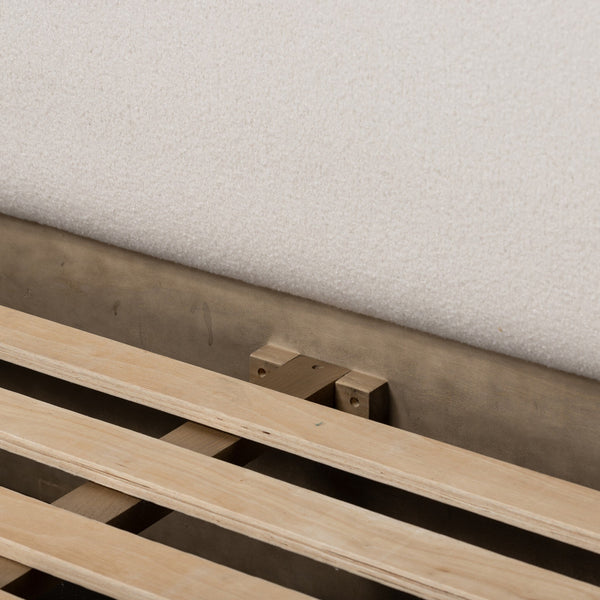 Regan Queen Bed - Crete Ivory