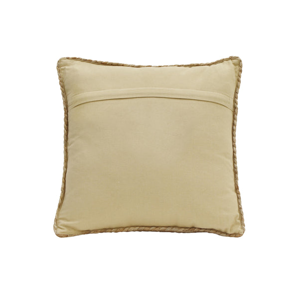 Blank Mind White Square Accent Pillow