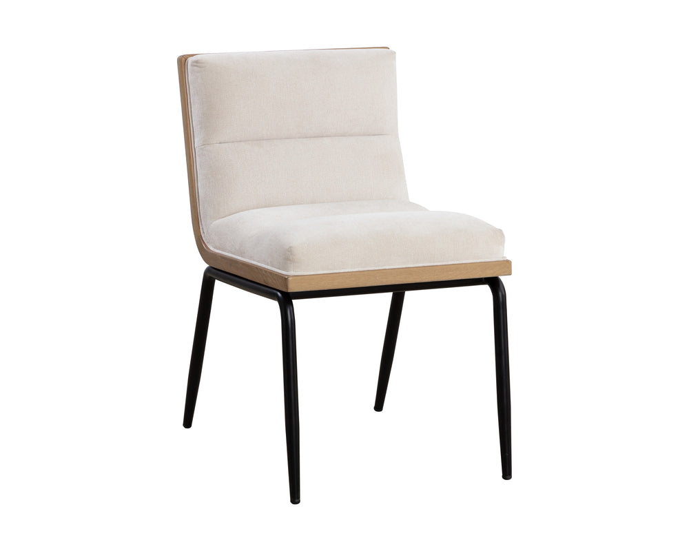 ABILENE DINING CHAIR - POLO CLUB MUSLIN