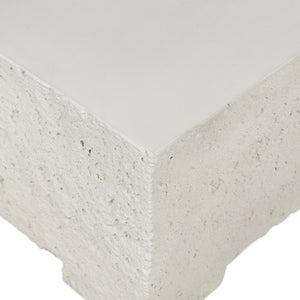 Otero Outdoor Sm Coffee Tbl In Base In White