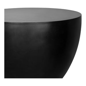 Insitu Black Concrete Side Table by Moe's