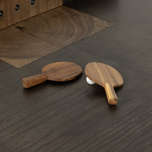 Ping Pong Table In Natural Brown Guanacaste