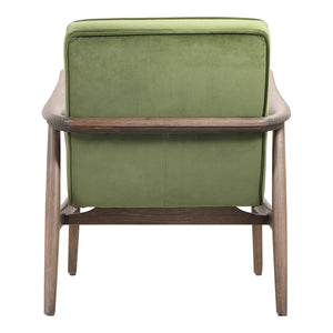 Anderson Armchair in Dark Ivy Velvet