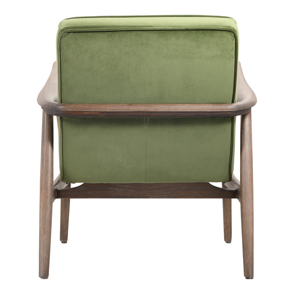 Anderson Armchair in Dark Ivy Velvet