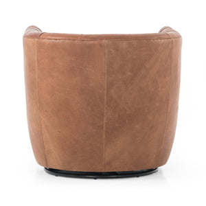 Hanover Swivel Chair In Heirloom Sienna